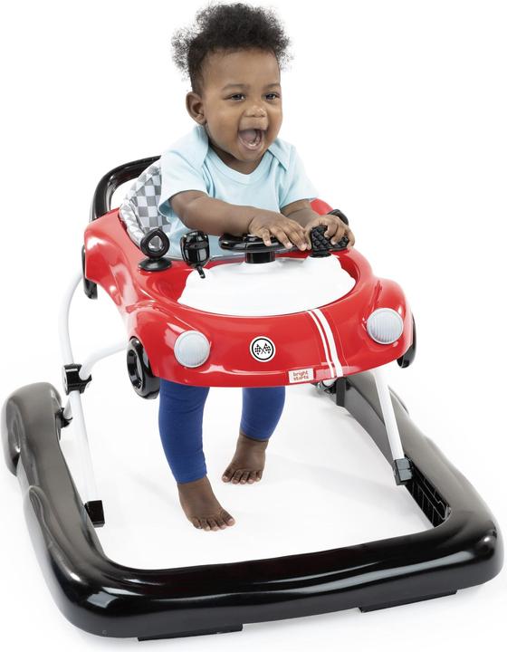Image du produit Bright Starts Little Speedster™ Trotteur 3 en 1 - Voiture de course rouge