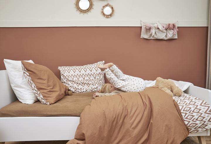Productafbeelding Meyco Home jersey hoeslaken 180x200 toffee (180 x 200 cm)
