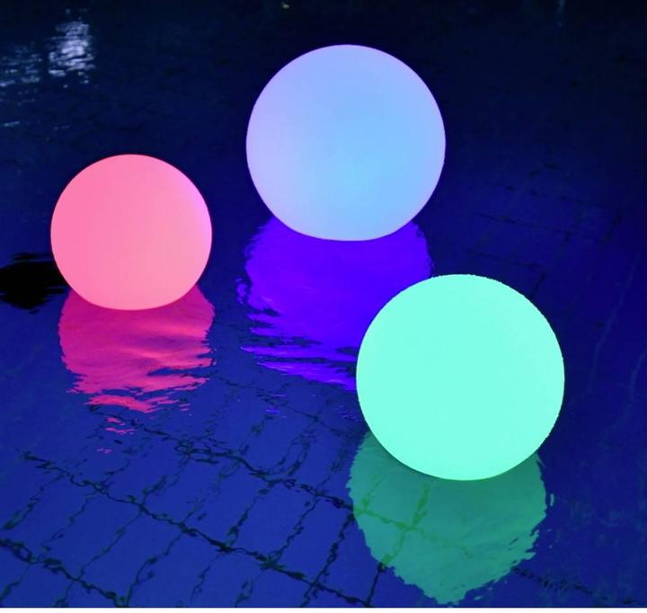 Produktbild Megatron Akku Kugelleuchte Litta S RGB/W BT-Laut. Ø25cm (40 lm)
