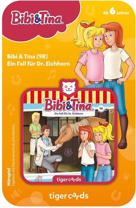 Image du produit Tigermedia Tigercard- Bibi Tina (98) : Un cas pour le Dr. Eichhorn (Allemand)