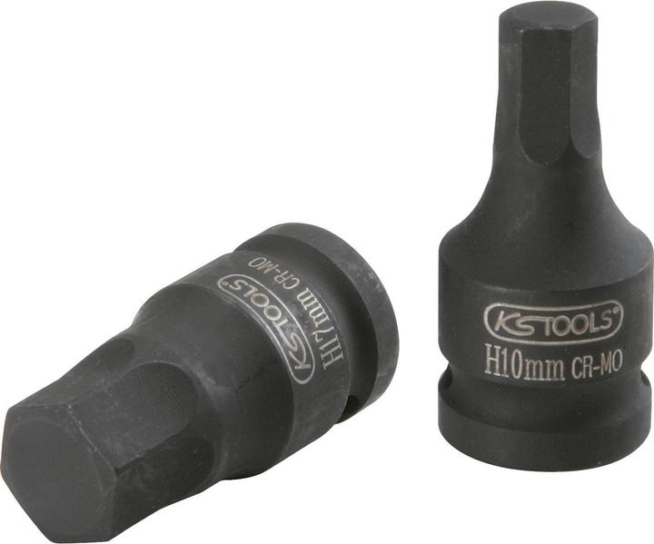 Produktbild KS Tools 1/2" Kraft-Bit-Stecknuss (10 mm)