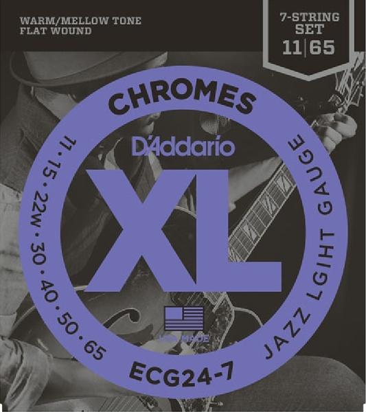 Produktbild D'Addario Ecg24-7 (7 x, E-Gitarre, 0.07")