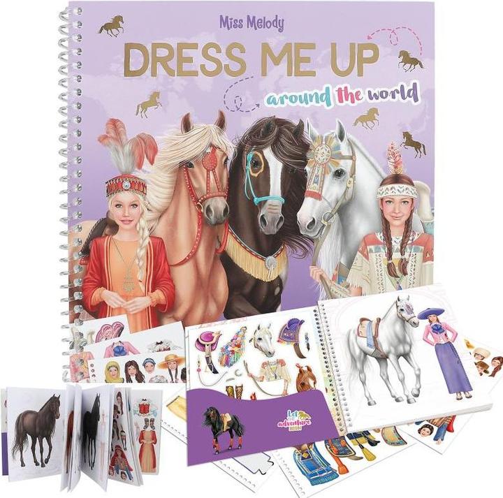 Actual product image Depesche Miss Melody - Dress me Up around the world - (412431)