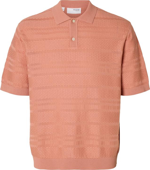 Image du produit Selected Homme Textured Polohemd aus Strick (S)