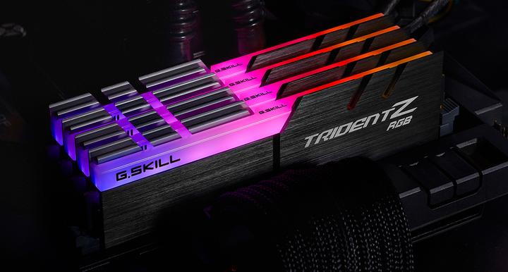 Produktbild G.Skill Trident Z RGB (4 x 16GB, 3200 MHz, DDR4-RAM, DIMM)