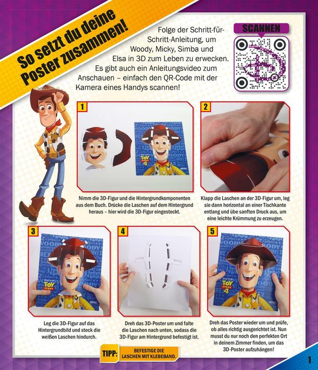 Produktbild Disney: 3D-Poster