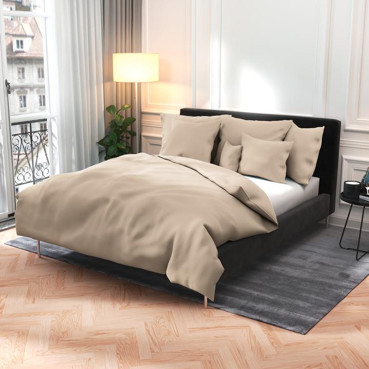 Image du produit Lotus Bettwaren Satin uni (Housse de couette, 160 x 240 cm)