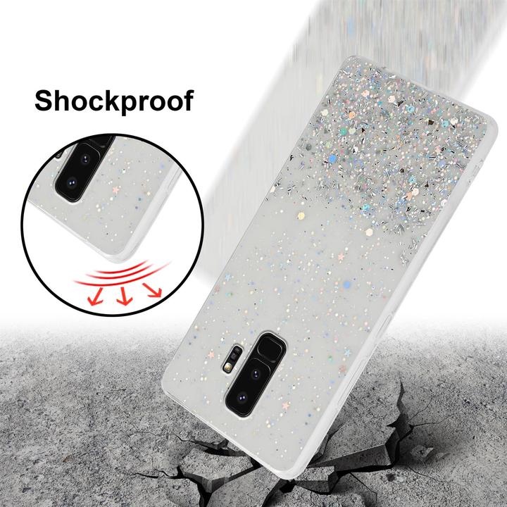 Produktbild Cadorabo TPU Cover funkelnder Glitter (Samsung Galaxy S9+)