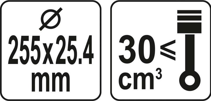 Produktbild Yato Profi Sägeblatt für Motorsense 255 mm YT-85150
