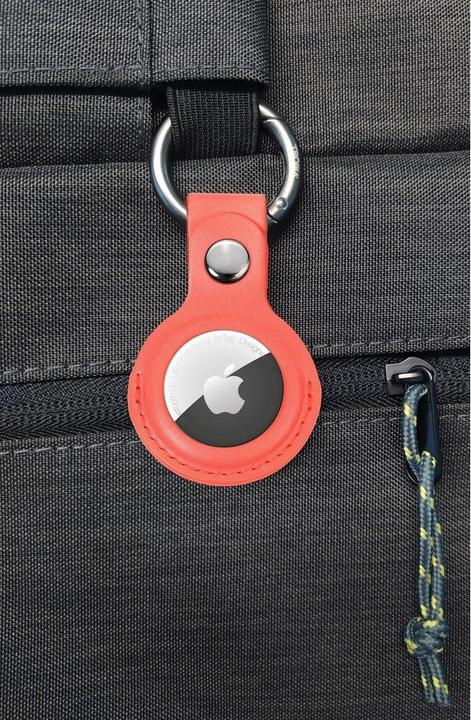 Produktbild Troika Schlüsselanhänger Airtag Cover Orange, Motiv: Rund