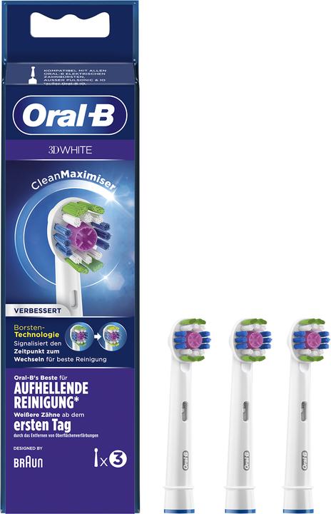 Actual product image Oral-B 3D White CleanMaximiser (3 x)