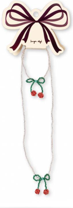 Konges Slojd Pearly Halskette & Armband Cherry (PET)