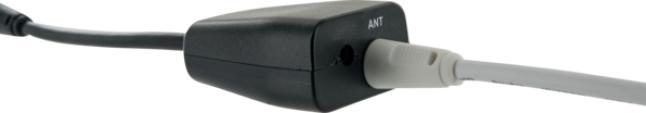Actual product image Schwaiger DTA4000 011 - Outdoor - White - 8.5 m - 36 dB - Dual Polarization - DVB-T,DVB-T2 (Flat antenna, 36 dB, DVB-T / -T2)