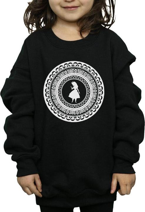 Produktbild Disney Mädchen Alice im Wunderland Kreis Sweatshirt (128)