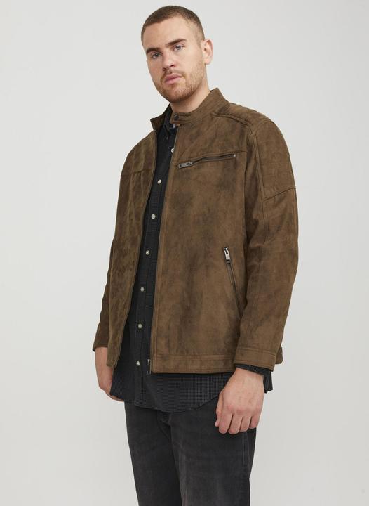 Actual product image Jack & Jones Biker Plus Size Jacket (5XL)