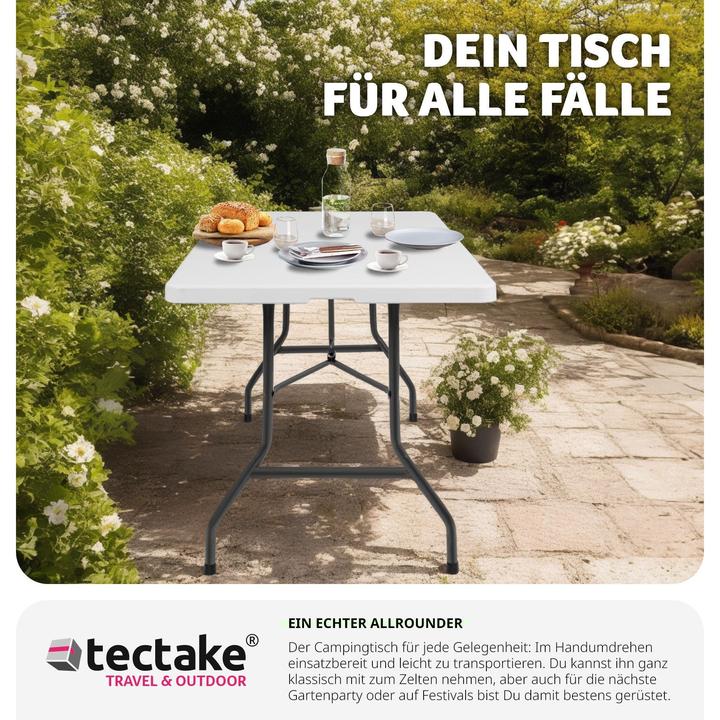 Immagine prodotto tectake Tavolo pieghevole
