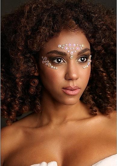 Actual product image Ouch! Body Jewelry Stickers - Face