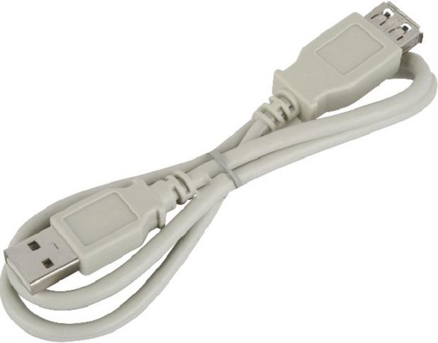 Image du produit Goobay USB 2.0 Verlängerungskabel (0.60 m, USB 2.0)