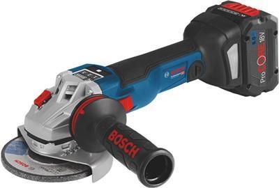 Immagine prodotto Bosch Professional Smerigliatrice angolare a batteria GWS 18V-10 Set 125mm, 2x4.0Ah ProCore+GAL18V-40, L-BOXX (125 mm)