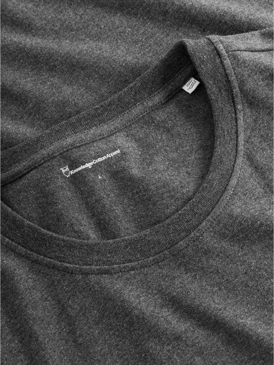 Actual product image KnowledgeCotton Apparel Badge T-Shirt (L)