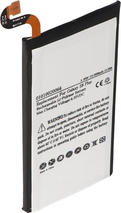 Produktbild AccuCell Akku Samsung Galaxy S8 Plus, EB-BG955ABA, EB-BG955ABE