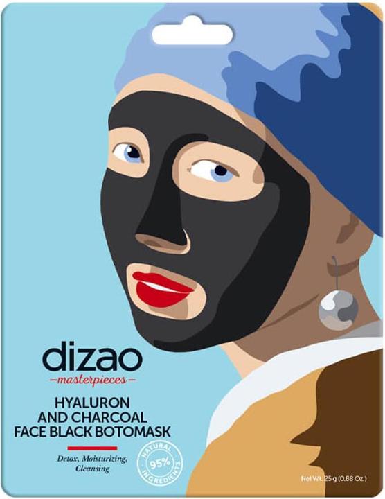 Dizao Botomask Hyaluronic and Charcoal Face Black 25g