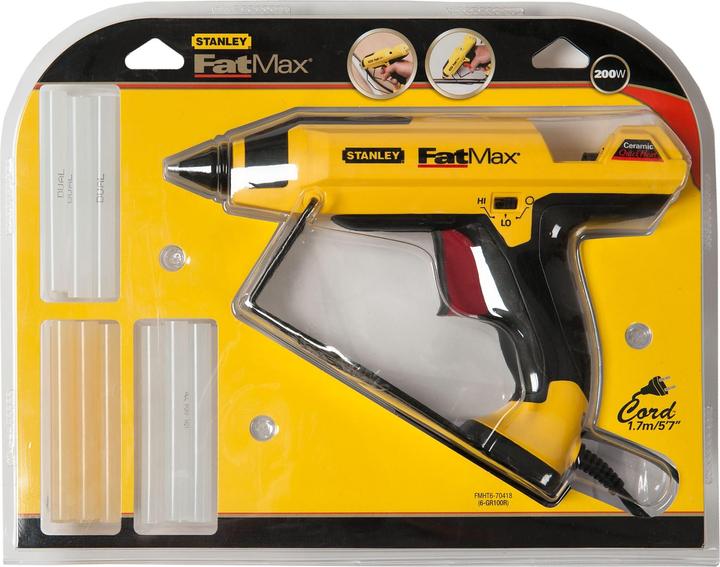 Actual product image Stanley Pistolet do kleju FatMax Pro GR100R 200 W