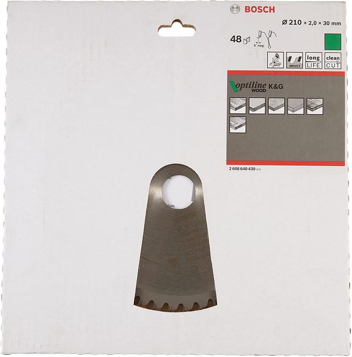 Produktbild Bosch Professional Zubehör PRO Wood Kreissägeblatt, 210 x 2 x 30 mm