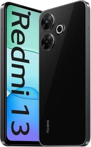 Image du produit Xiaomi Redmi 13 (256 Go, Midnight Black, 6.79", Double SIM hybride, 108 Mpx, 4G)