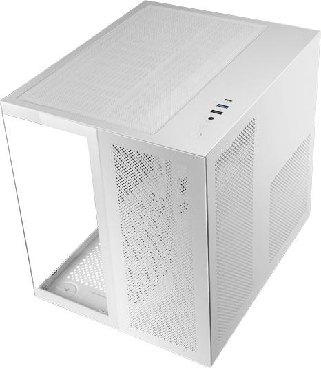 Immagine prodotto Mars Gaming Boitier Mini Tour Micro ATX MC-Nova avec panneaux vitrés (Blanc) (mATX, Mini-ITX)
