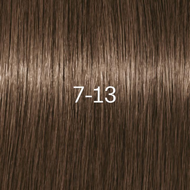 Actual product image Schwarzkopf Professional Schwarzkopf Igoral Royal Cools 7-13 Medium Blonde Cendré Matt 60ml (7-13 Medium Blonde Cendré Matt)