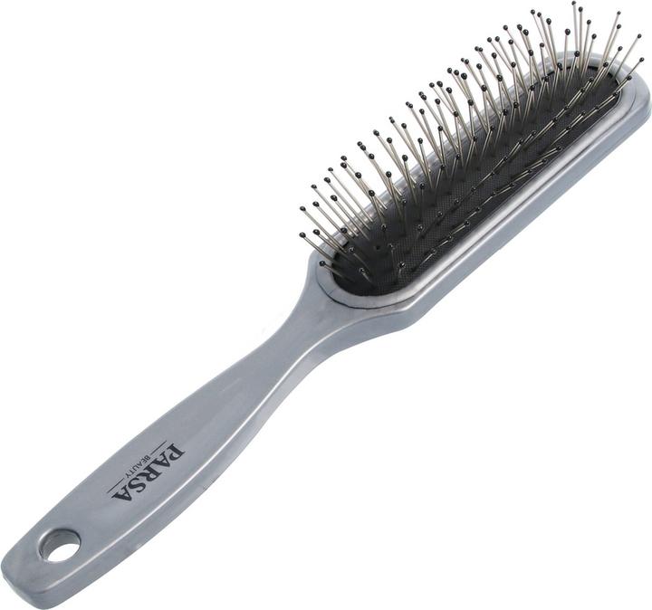 Immagine prodotto Parsa Beauty Parsa Unicolor Spazzola rotonda per asciugacapelli con piccoli spilli in nylon, argento