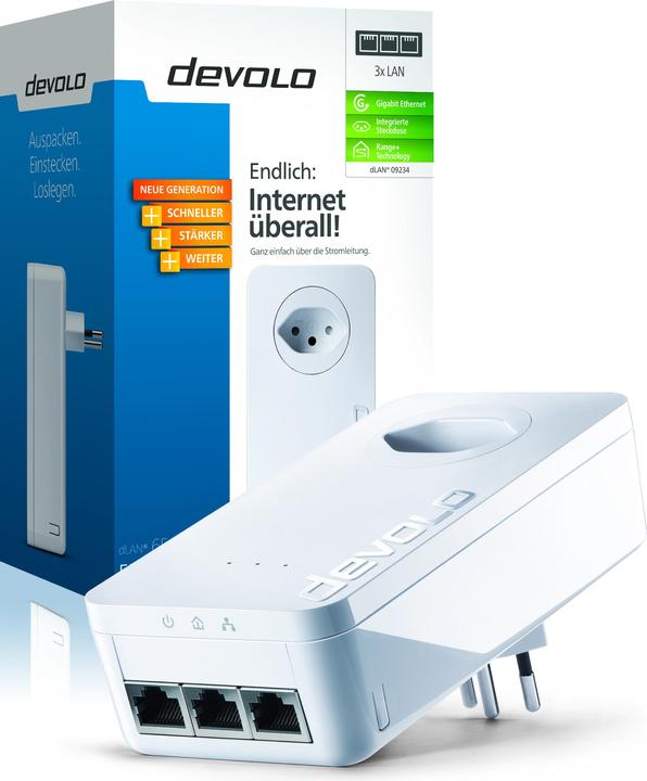 Image du produit Devolo dLAN 650 triple+ (600 Mbit/s)