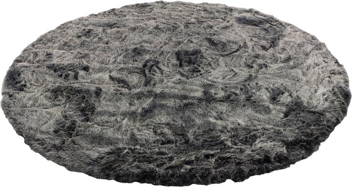 Produktbild Pergamon Luxus Super Soft Fellteppich Aspen Rund Meliert (Ø 80 cm)