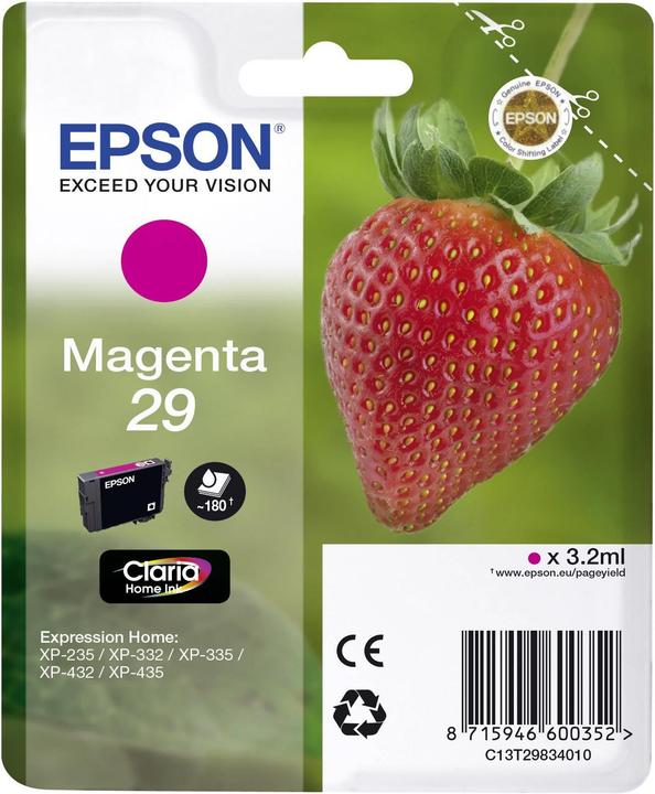 Actual product image Epson 29 Claria Home (M)