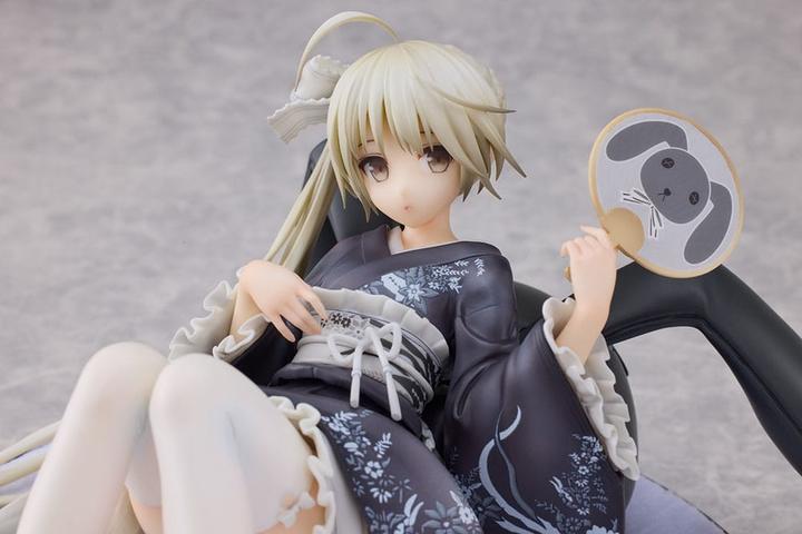 Actual product image Alphamax Yosuga no Sora Statue 1/7 Kasugano Sora Yukata Ver. 11 cm