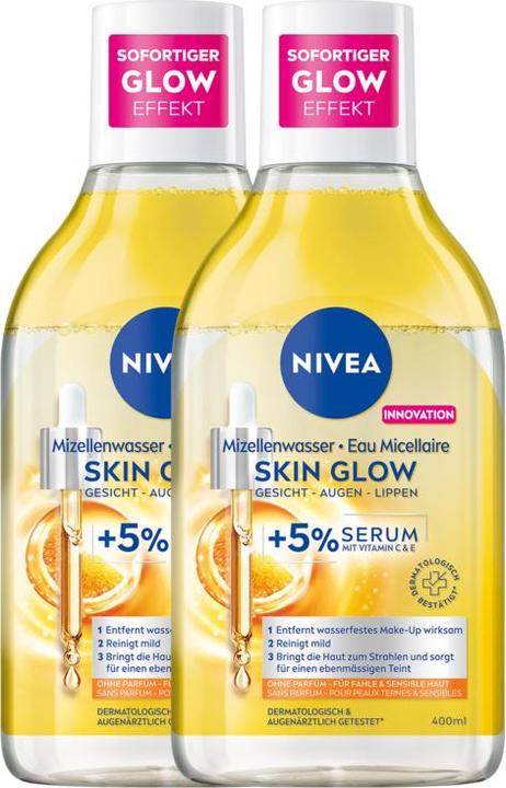 NIVEA Skin Glow Serum Mizellenwasser DUO