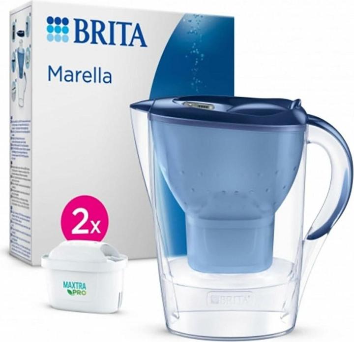 Actual product image Brita Marella Blue Jug 2 Filters 2,4l Maxtra Pro (2.40 l)
