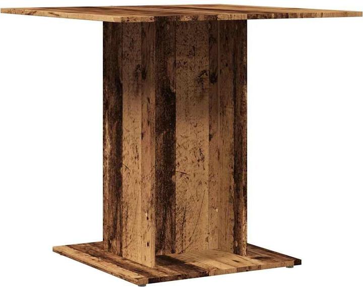 Produktbild VidaXL Esstisch Küchentisch Esszimmertisch Speisetisch Tisch Altholz-Optik (80 x 80 x 75 cm)