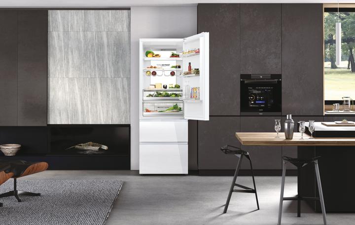 Produktbild Haier 3D 70 Serie 7 HTW7720DNGW Freistehend 483 l D Platin Edelstahl (Freistehend, 483 l)