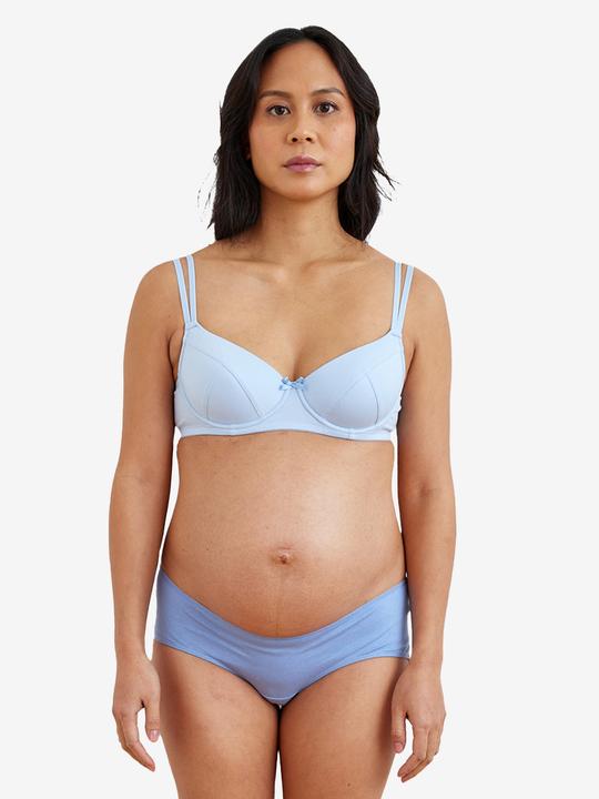 Produktbild Vertbaudet Bio-Kollektion: 2er-Pack Umstands-BHs mit Formbügeln (2er Pack, 80 E)