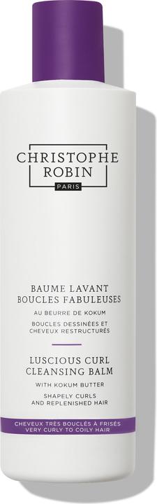 Christophe Robin Baume lavant boucles fabuleuses au beurre de kokum (250 ml, Shampoing liquide)