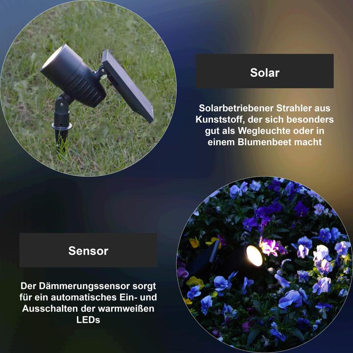 Actual product image Star Trading Solar Powerspot (50 lm, IP44)