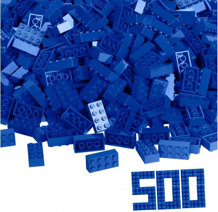 Produktbild Simba Blox 500 blaue 8er Steine lose