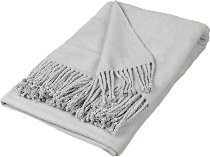 Produktbild BettwarenShop Seidendecke Ava silber (130 x 170 cm)