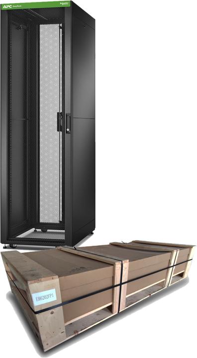 APC Easy Rack Flatpack /42HE/1000mm mit Dach (10.86 HE, 19 Zoll Rack)