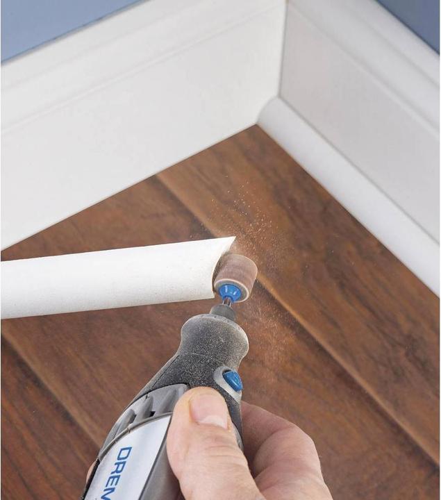 Actual product image Dremel EZ SpeedClic grinding mandrel and abrasive belt (60, 120)