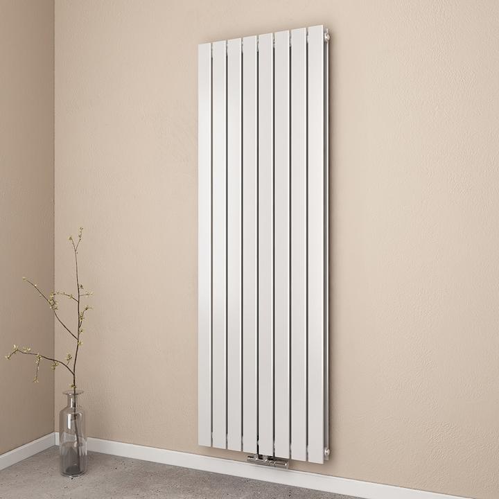 Produktbild Emke Heizkörper, Flachheizkörper mit Zentralanschluss, Weiss 180x62cm 2227W Doppellagig (1600 W)