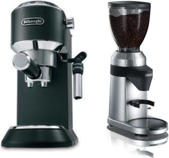 Actual product image De'Longhi Dedica EC685.BK & Graef CM 800