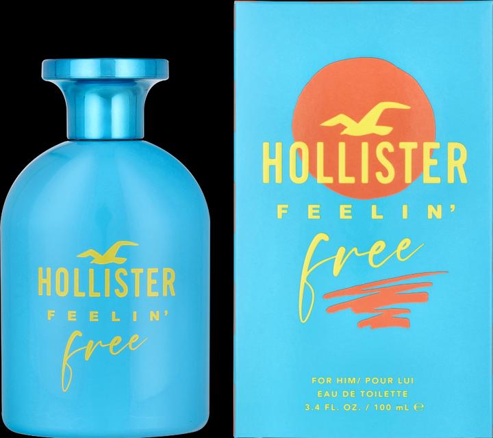 Actual product image Hollister FEELIN FREE 100ml Eau De Toilette EDT (Eau de toilette, 100 ml)